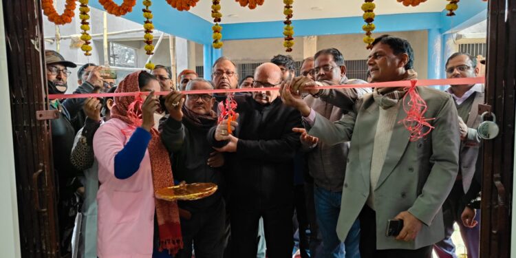 सदर अस्पताल परिसर में बने मॉडल अस्पताल का सिविल सर्जन ने किया उद्घाटन