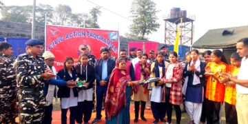 नागरिक कल्याण कार्यक्रम के अन्तर्गत “बेटी बचाओ बेटी पढ़ाओं” के थीम पर एक दिवसीय बालिका बैडमिंटन टूर्नामेंट का अयोजन किया गया।