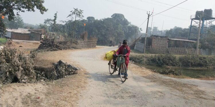 परसा हाट उप बितरणी नहर के पुल के बैरिकेडिंग ध्वस्त होने से दुर्घटना बढ़ी