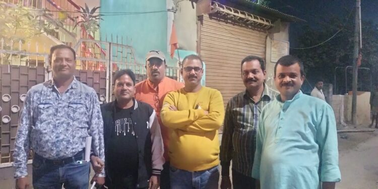 अररिया – श्री लक्ष्मीनारायण श्री चित्रगुप्त मंदिर में सुंदरकांड का पाठ, महाआरती व महाभोग