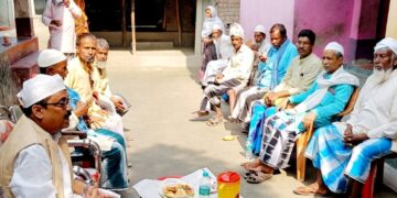 नीतीश कुमार के नवमी बार मुख्यमंत्री बनने पर सूरजपुरी नेता ने दी बधाई।