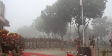 गणतंत्र दिवस के अवसर पर 56वीं वाहिनी एस. एस. बी. बथनाहा में हुआ कार्यक्रम आयोजित