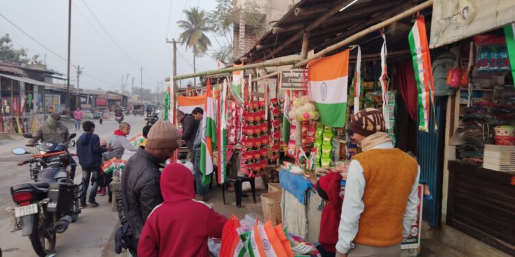 कुर्साकांटा प्रखंड क्षेत्र में 26 जनवरी गणतंत्र दिवस की तैयारी पूरी।