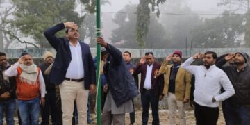 अररिया – कुर्साकांटा प्रखंड मुख्यालय में धूमधाम से मनाया गया 75वां गणतंत्र दिवस