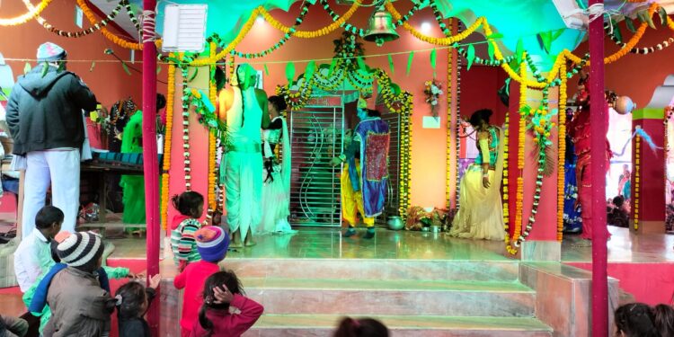 प्राण प्रतिष्ठा को लेकर 48 घंटे का अस्टयाम आयोजित