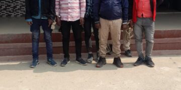 रानीगंज – बौसी पुलिस ने शराब के नशे में पांच शराबी को किया गिरफ्तार,भेजा जेल