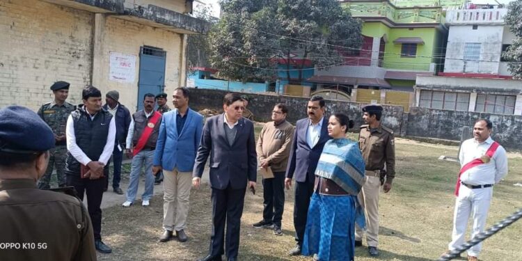 दिनांक- 07 फरवरी 2024 निर्वाचन विभाग के दिशा निर्देश के आलोक में आसन्न लोकसभा चुनाव, 2024 हेतु जिले में चिन्हित ईवीएम-