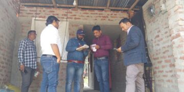 विद्युत बकाया राशि का को लेकर करवाई।