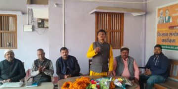 चरैया मंडल में गांव चलो अभियान कार्यशाला की बैठक आयोजित