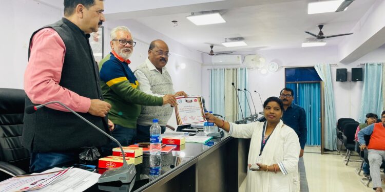 स्वास्थ्य विभाग से सम्बन्धित मासिक समीक्षात्मक बैठक का हुआ आयोजन