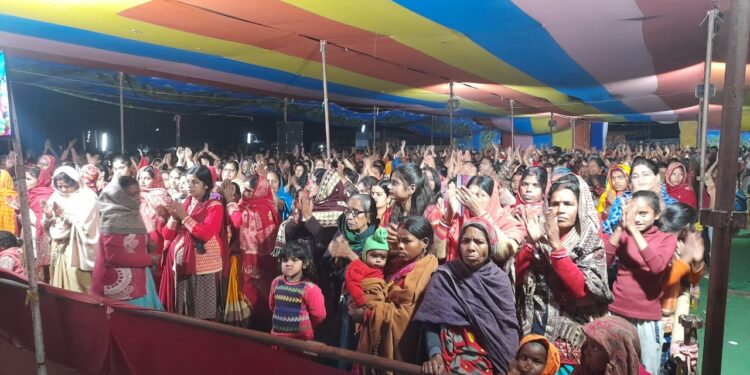 श्रीराम की लीला हमें जीवन के मूल्यों के आदर्श बताती है :- संत नारायण दास जी महाराज