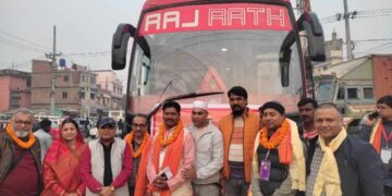 नेपाल : बिराटनगर से अयोध्या धर्मिक यात्रा पर गए सभी 68 श्रद्धालु सकुशल लौटे, लोगो ने किया स्वागत