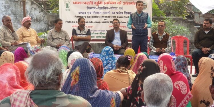 पटना – वैज्ञानिकों ने किया दीर्घकालिक ट्रायल का निरीक्षण