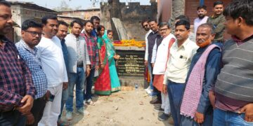 अब्दाल टोली और साहपाड़ा के लोगों को सड़क पर जल जमाव से मिलेगी राहत मुख्य पार्षद।