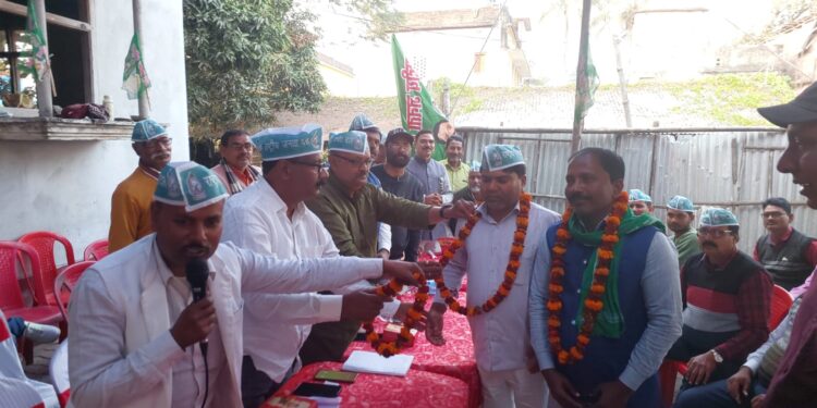 गगन अध्यक्ष एवं परमानंद बने राजद के प्रखंड उपाध्यक्ष