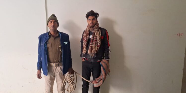 भारत फाईन्स कर्मी से लुटे191439लाख के अप्राथमिकी अभियुक्त को किया गिरफ्तार।