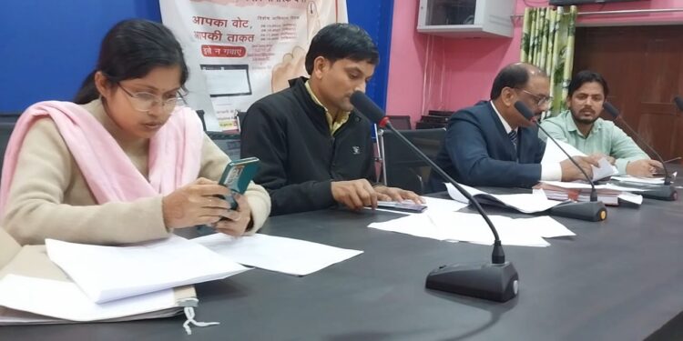 मतदान केंद्रों का होगा भौतिक सत्यापन:- बीडीओ शशिभूषण सुमन 