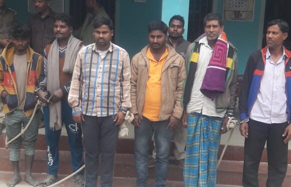 विभिन्न मामलों में चार को बौसी पुलिस किया गिरफ्तार।