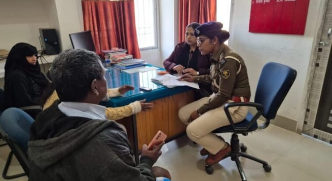 महिला थाना में पारिवारिक विवाद को लेकर चार मामले का हुआ निष्पादन