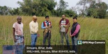पटना – धान परती भूमि में सरसों का अग्रिम पंक्ति प्रत्यक्षण एवं कृषि आदानों का वितरण