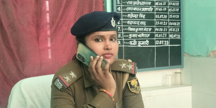 मदनपुर थाना प्रभारी बनाए जाने पर प्रियंका कुमारी को लोगों ने दिया बधाई