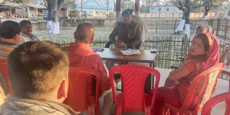 सरस्वती पूजा को लेकर कुआडी़,सोनामणि गोदाम व कुर्साकांटा थाने में शांति समिति की बैठक आयोजित ॥