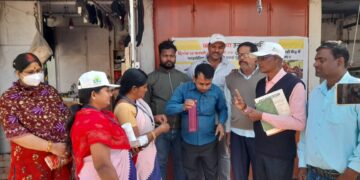 सर्वजन दवा सेवन कर फुटपाथ दुकानदार फाइलेरिया बीमारी से हुए सुरक्षित