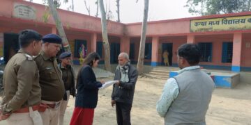 बारसोई में कदाचार मुक्त एवं शांतिपूर्ण माहौल में हो रही है मैट्रिक की परीक्षा।