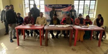 यूडीआईडी डिजिटल कार्ड के लिए शिविर में दिव्यांगों से लिया गया आवेदन