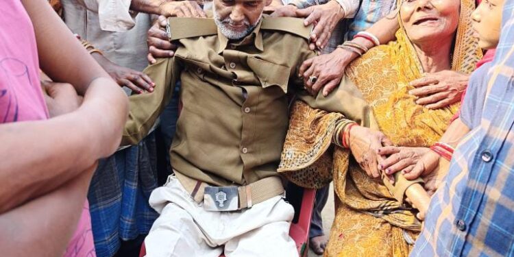 ग्रामीण पुलिस चौकीदार का निधन