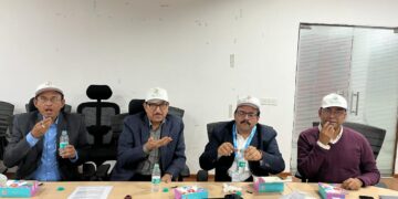 अपर निदेशक सह फाइलेरिया के राज्य कार्यक्रम पदाधिकारी ने दवा खाकर एमडीए कार्यक्रम का किया आरंभ