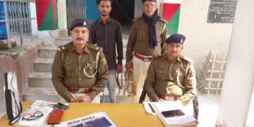 प्राईवेट कंपनी के कलेक्शन एजेंट से एक लाख दो हजार लूट मामले में एक अभियुक्त गिरफ्तार