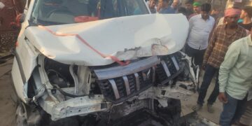 रानीगंज थाना के पास भीषण सड़क हादसा