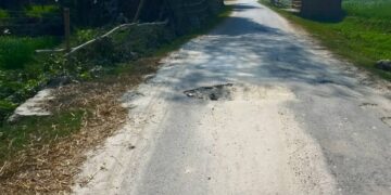 कुशमौल जानवाली मुख्य मार्ग के साइफन पर बना सुरंग हुआ जानलेवा