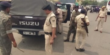 अररिया – लोकसभा चुनाव के मद्देनजर चलाया गया वाहन जांच अभियान, वसूला जुर्माना