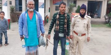 मारपीट मामले में दो लोगों को गिरफ्तार कर भेजा जेल