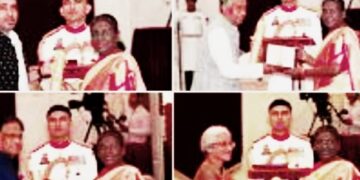 राष्ट्रपति ने विशिष्ट विभूतियों को मरणोपरांत भारत रत्न से सम्मानित किया