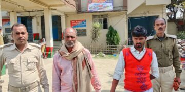 रात्रि छापेमारी में दो अभियुक्त को किया गिरफ्तार भेजा जेल