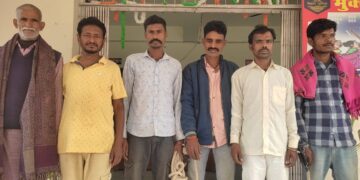 आधा दर्जन गिरफ्तार न्यायिक हिरासत में भेजा .