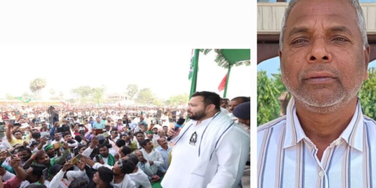 फारबिसगंज/अररिया – राजद भाजपा की बी टीम की तरह लोकसभा चुनाव मेँ नज़र आ रही- शाहजहाँ शाद