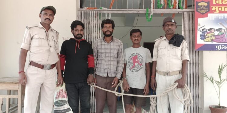 रानीगंज थाना क्षेत्र से वारंटी गिरफ्तार