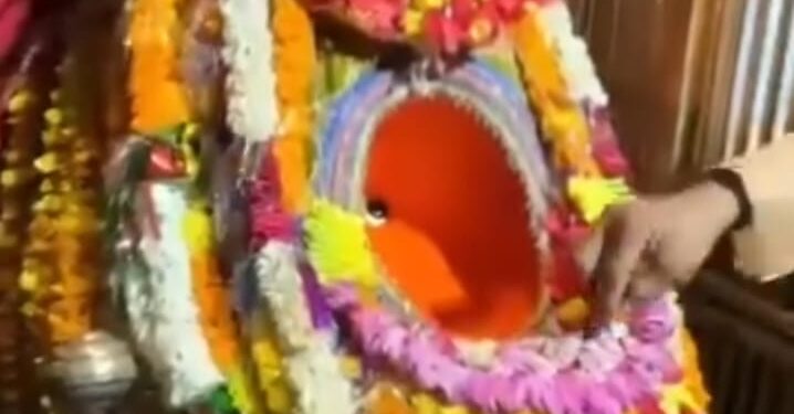 जौनपुर- पौराणिककालीन धाम कालनेमी वनस्थली विजेथुआधाम पहुंच ज्ञान गुण सागर पवनसुत हनुमानजी का बाहुबली धनंजय सिंह ने की पूजा अर्चना।