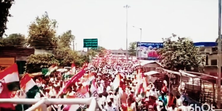 किशोरी लाल शर्मा ने किया नामांकन, राहुल गांधी रायबरेली से करेंगे नामांकन।