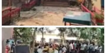 अररिया- ताराबाड़ी थाना में हुए आत्महत्या मामले में आकोशित लोगों ने 10 से 15 सरकारी वाहनों को किया क्षतिग्रस्त।