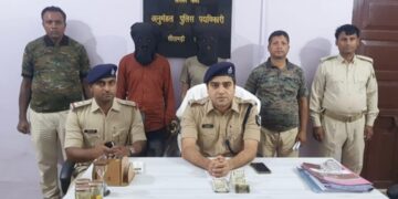 सीतामढ़ी – लाखों रूपिये लूट का आरोपी गिरफतार