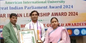 सिरसिया कलां के कवि विधु शेखर को मिला परमहंस सेवा रत्न अवार्ड 2024