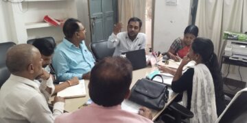 वैशाली – आकांक्षी प्रखण्ड कार्यक्रम के अंर्तगत समीक्षा बैठक का आयोजन