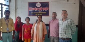 बाल हृदय योजना से ह्रदय में छेद से पीड़ित अनुष्का के चेहरे पर आयी मुस्कान