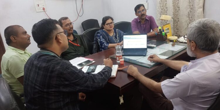 एनक्यूएएस प्रमाणीकरण को लेकर जिला स्वास्थ्य समिति में बैठक आयोजित