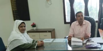 अररिया – आजाद नगर वार्ड 19 की बिजली समस्या को लेकर राजद नेत्री ने विभाग को दिया आवेदन